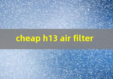 cheap h13 air filter